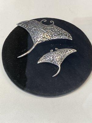 Manta Ray pendants.