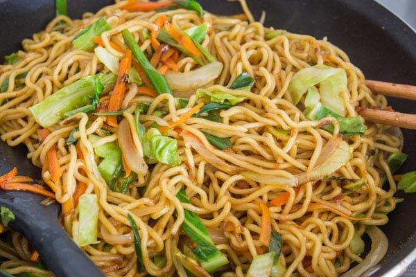 New item, yakisoba, Japanese noddle