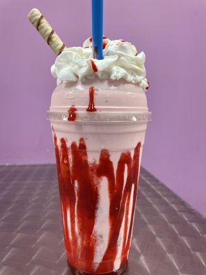 Fresa Strawberry Shake. A delicious masterpiece!