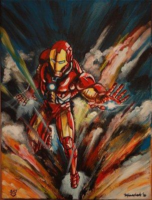 Visit St. Andrew's and get an Ironman Marvel watch and an original painting of your favorite Avenger!