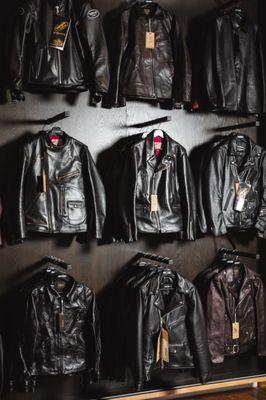 Carrying some of the best leather brands on the planet. Come check out our expansive leather jacket wall offering.