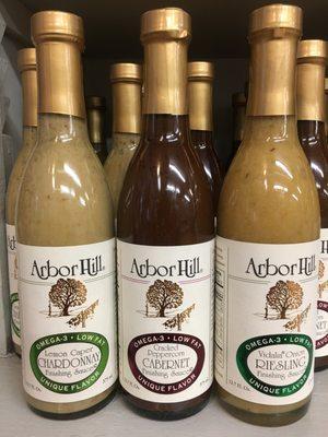 Arbor Hill Finishing Sauces made right at Arbor Hill Grapery & Winery