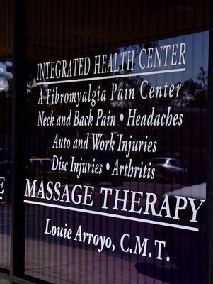 Chronic pain relief specialists.