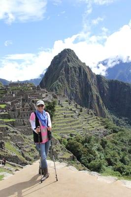 TravelStore's Deb trekking around Peru. South America is growing in popularity.