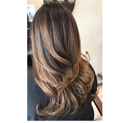 Caramel balayage!