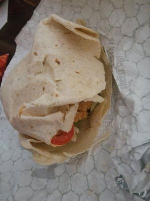 I've never seen a wrap look like this.