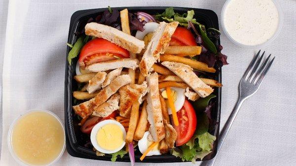 Grilled chicken salad