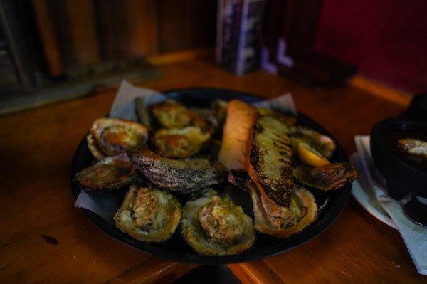 Delicious Chargrilled Oysters!