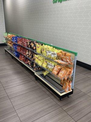 Chips aisle, where you place your order