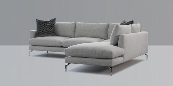 Maxwell custom sofa made by us here in Los Angeles