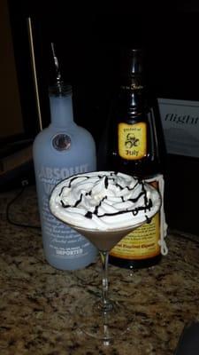 Signature Cocktail:  Milky Way Martini