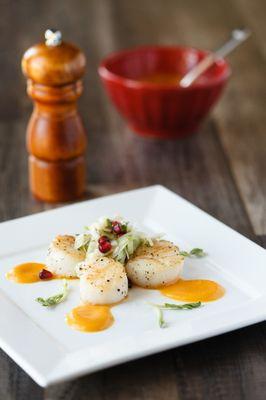 Scallops salad