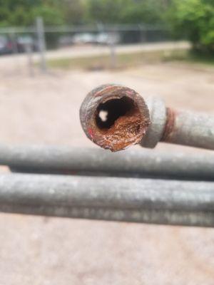 Galvanized water pipe replacement - repipe