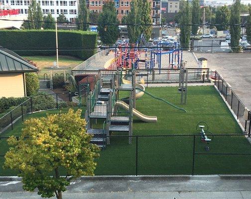 Upgraded playground