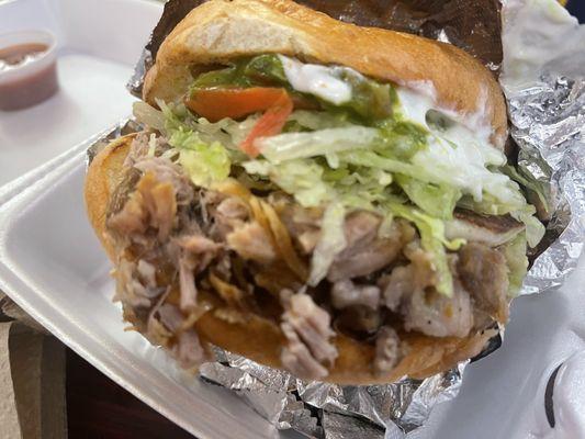 Carnitas Torta