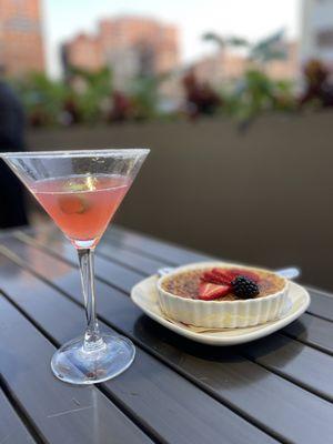 Crème Brûlée and Agave Bloom