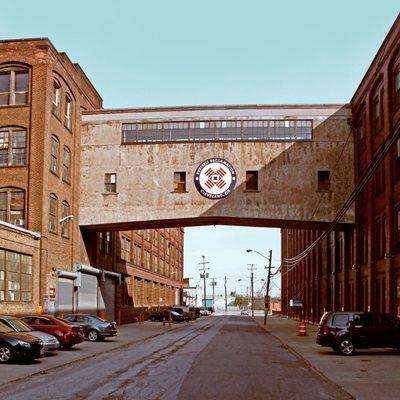 Rustbelt Reclamation office (building on right)