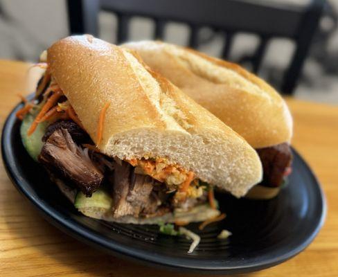 Pork bahn mi