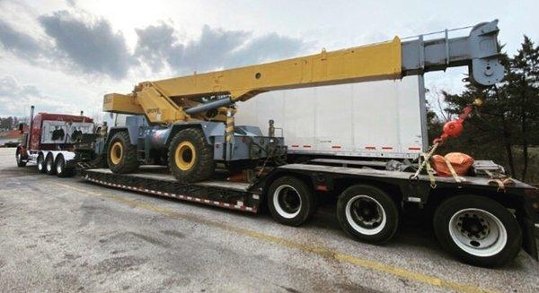 TLX hauls cranes and heavy machinery of all sizes coast to coast!