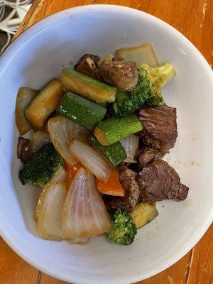 Hibachi Steak Lunch Special