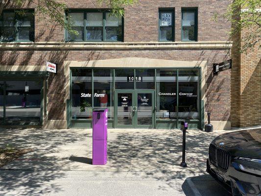 Omaha attorneys Chandler Conway Downtown Omaha law office entrance