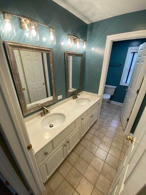 Complete bathroom remodel