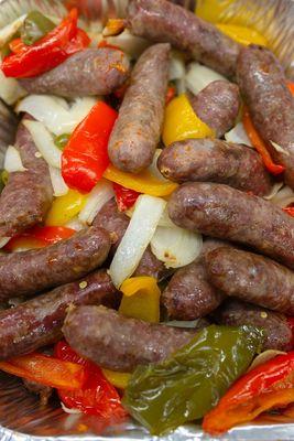 Handcrafted and Delicious: Our Special Italian Sausage, Made In-House!