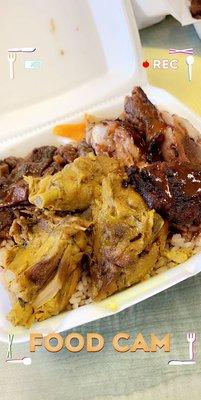 Curry Chicken, Jerk Chicken, and Oxtail Still my favorite for Jamaican.