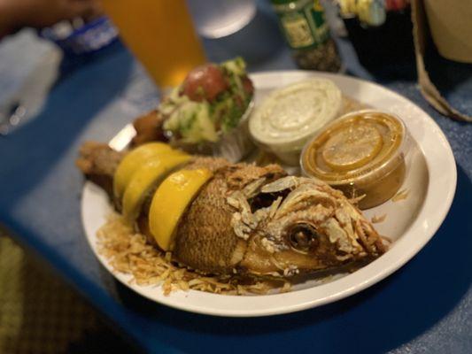 Fried Snapper