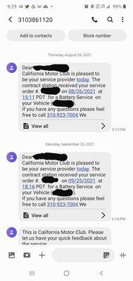 California Motor Club tested my battery as good on 8/26. On 9/25, my car has a weak start or doesn't start.