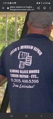 Window  repair  Reparacion de Puertas de cristal