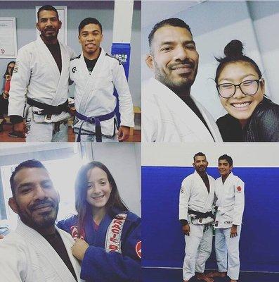 Professor Francisco with some of his students!!‍