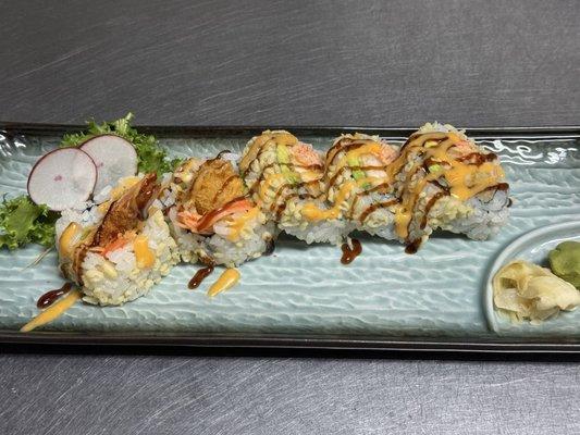 Super crunchy roll