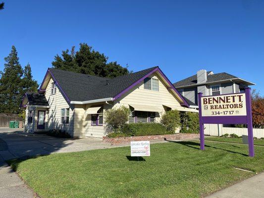 Roofed the office for Bennett Realtors