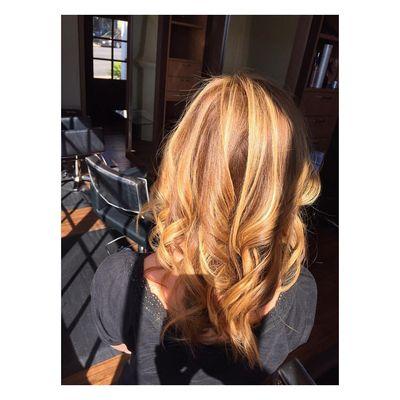 Balayage by #destineepadilla #freddiebsalon