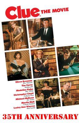 Friday August 14th at 8:30pm.  Come celebrate the 35th anniversary of Clue the Movie