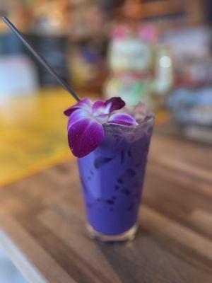 Ube horchata (non alcoholic)