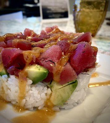 Gelson's Signature Ahi Poke Tower