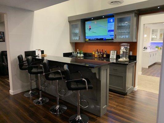 Televisions Complete Any Bar Design