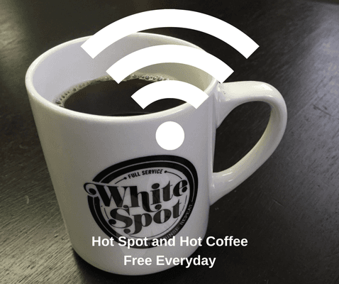 Complimentary coffee and WiFi everyday!