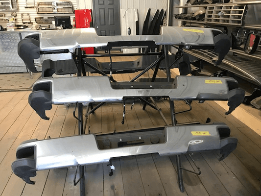 New take off rear bumpers for Ford, Chevy, and Dodge