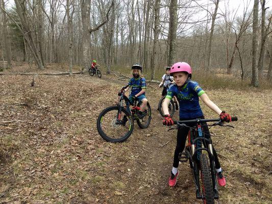 AirLine Cycles supports coaching and group rides for kids every Thursday and Sunday throughout the spring.