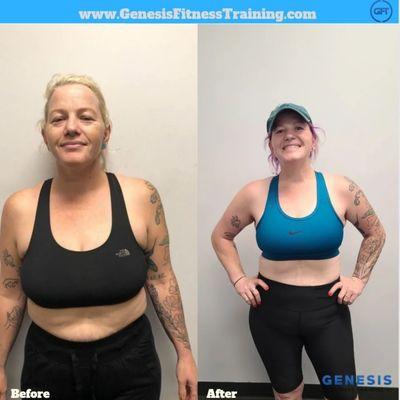 26 pounds down with Genesis Fitness Training in San Marcos ca