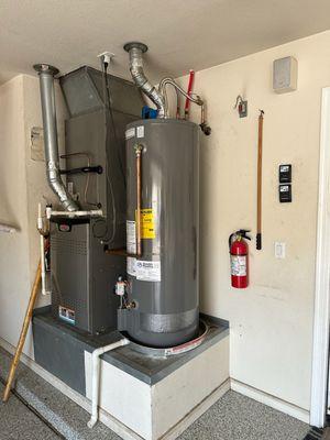 Water heater install