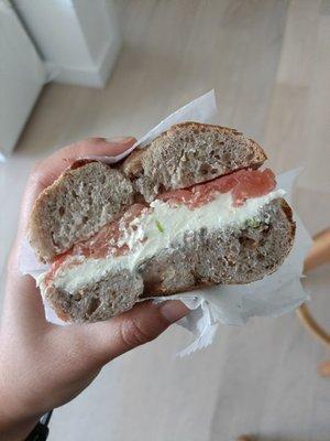 Lox Bagel... Not worth