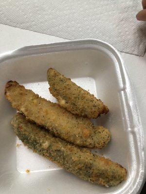 Fried pickles