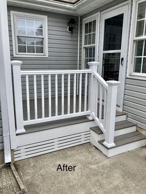 New small deck we recently built!  (See more details in portfolio)