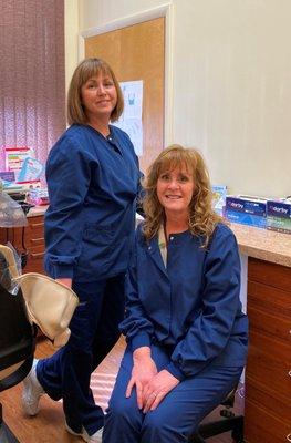 Alice and Kris our hygienists