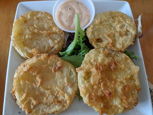 Had to try the fried green tomatoes ~ yummy!!