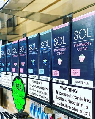 Limited time offer Sol disposable $5.99